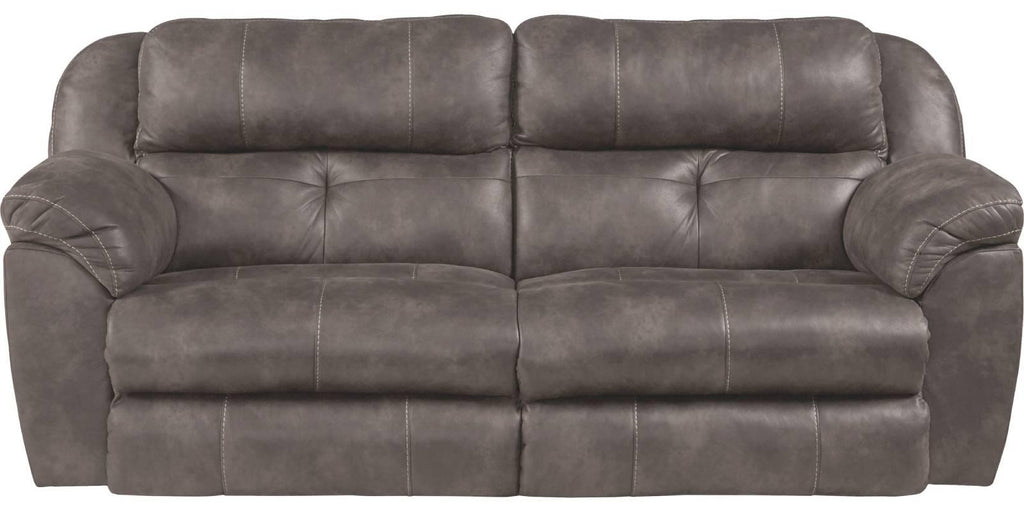 Catnapper Ferrington Power Headrest w/ Lumbar Power Lay Flat Reclining Sofa in Dusk image