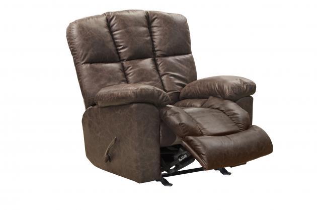 Catnapper Furniture Mayfield Power Rocker Recliner in Saddle image