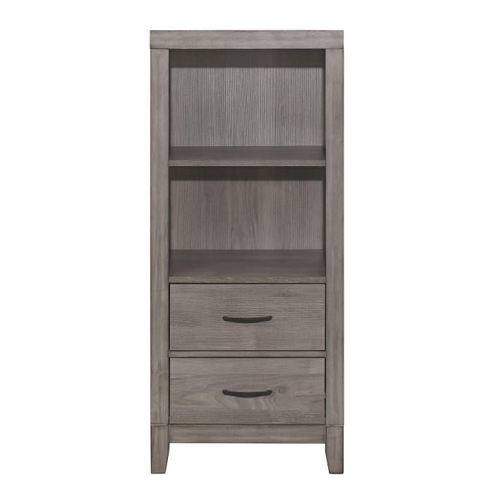 Homelegance Woodrow Pier/Tower Nightstand in Gray 2042NB-10 image