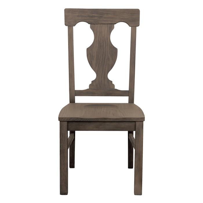 Homelegance Toulon Side Chair in Dark Pewter (Set of 2) image