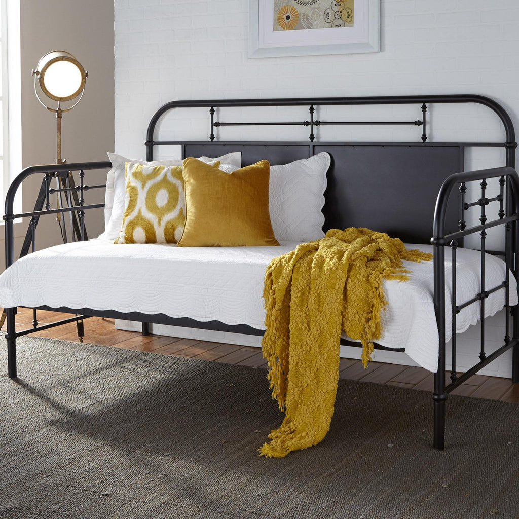 Vintage Series Twin Metal Day Bed - Black image