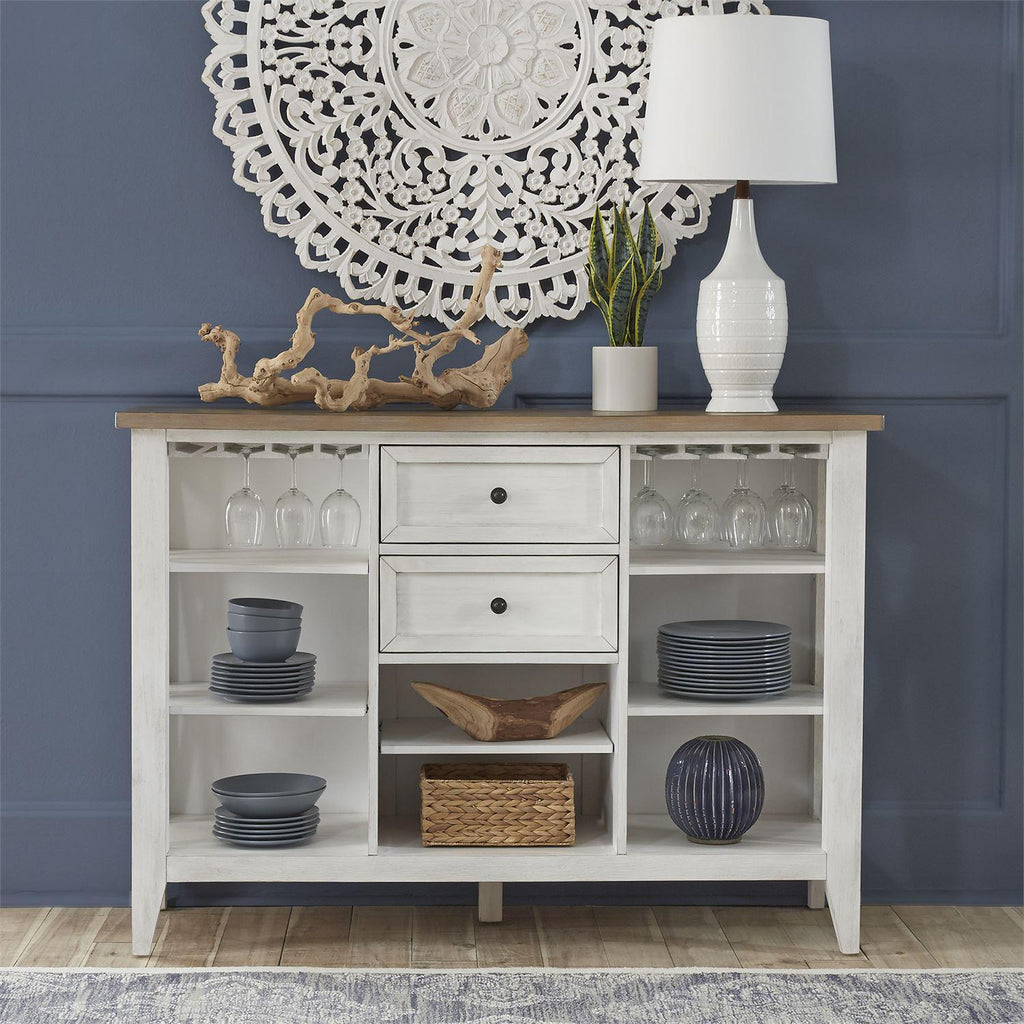 Liberty Furniture Lakeshore Server in White image