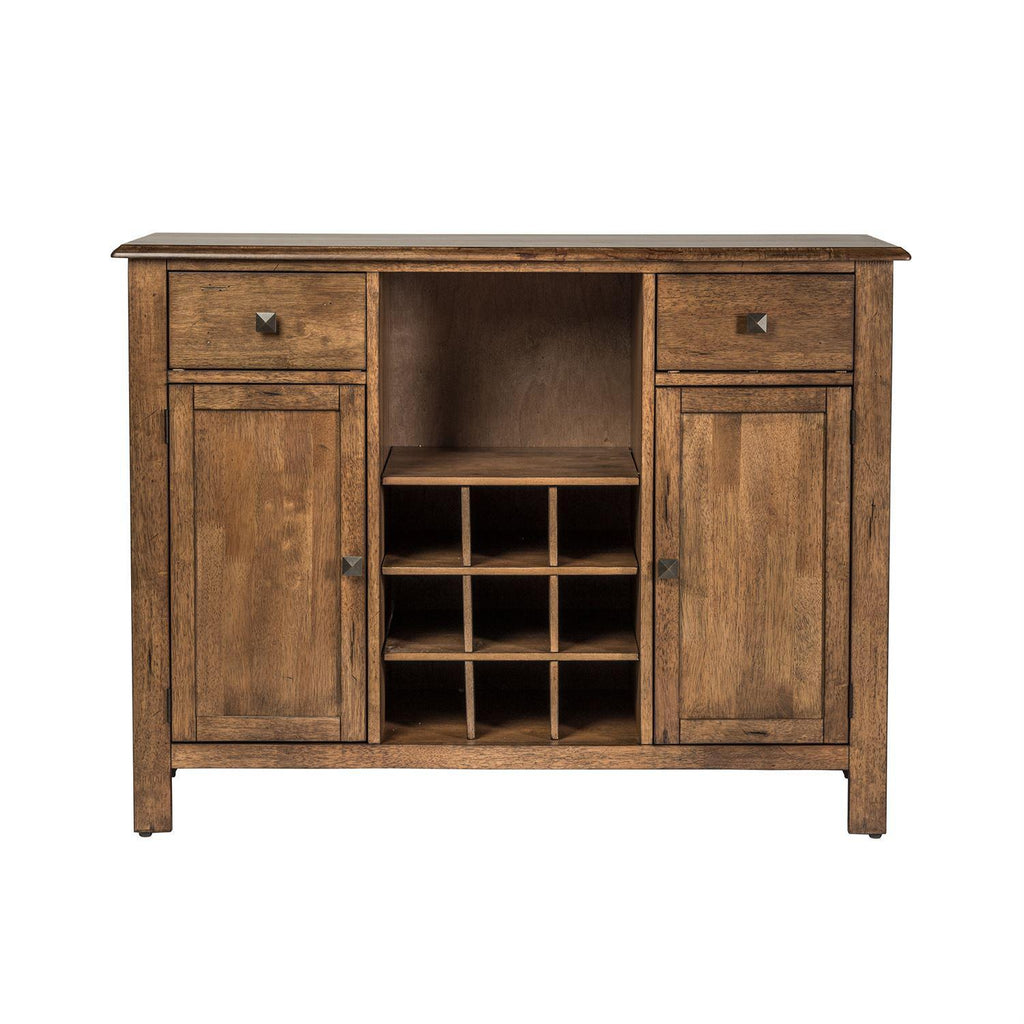 Liberty Furniture Carolina Crossing Server in Antique Honey image