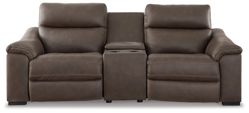 Salvatore 3-Piece Power Reclining Loveseat with Console image